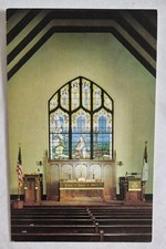 Postcard....Altar at Zion United Church of Christ in Delaware, Ohio, Chrome  picture