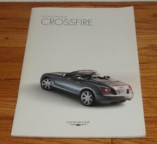 Original 2006 Chrysler Crossfire Deluxe Sales Brochure Catalog SRT6 Limited picture