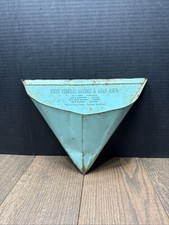 1930s Antique DUST PAN  FIRST FEDERAL SAVINGS COVINGTON KENTUCKY ADVERTISING picture