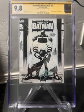 Absolute Batman 1 Ashcan 2024 B&W SDCC CGC SS 9.8 Signed by Scott Snyder picture