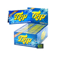Trip 2 King Size Rolling Papers Clear Trip2 40Lvs/Pk Buy 4@$1.96/PK USA Shipped picture