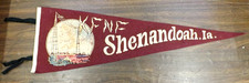 RARE VTG. 1940s KFNF RADIO STATION PENNANT 26
