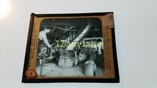 FEJ HISTORIC Magic Lantern GLASS Slide BEET PULP JUICE FLOWING TO TANKS MONTREAL picture