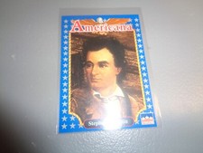 STEPHEN F. AUSTIN, FATHER & FOUNDER/TEXAS #93 - 1992 Americana Trading Card picture
