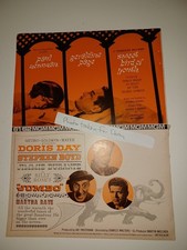 1961 Doris Day Stephen Boyd, Paul Newman Marlon Brando 9x12 industry clipping ad picture