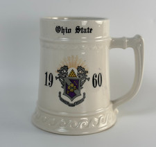 Vintage 1960 Ohio State Beer Stein Burr Patterson Auld Co Fraternity Mug picture