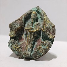 Rare ancient Egyptian copper ring pharaoh vintage artifact jewelry Collectible picture