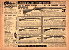 Ye Old Hunter Vintage Gun Ad Magazine Print Page Firearms Rifles Pistols 1960s picture