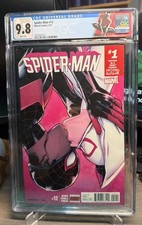 💫 CGC 9.8 Spider-Man #12 Miles Morales & Gwen Stacy First Kiss Custom Label picture