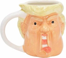 HOME-X DONALD TRUMP MAKE MORNINGS GREAT AGAIN NOVELTY CERAMIC COFFEE TEA CUP MUG picture