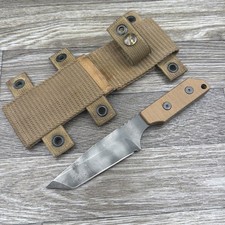 Strider Knives Fixed DB-L S30v Tiger Stripe  Tanto with Sheath picture