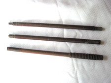 Antique Turned Mahogany Brass Teacher Lecture 3-Piece Sectional Pointer Stick picture