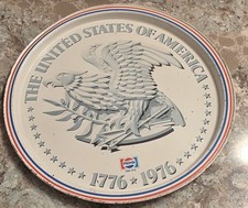 Vintage 1976 Pepsi Cola Metal Serving Tray USA Bicentennial 16” picture