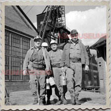 50s NEMACOLIN PENNSYLVANIA BUCKEYE COAL MINE WORKER OLD VINTAGE USA Photo 12600 picture