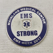 Mainland Medic Center HCA EMS Week Gulf Coast Division Challenge Coin # picture