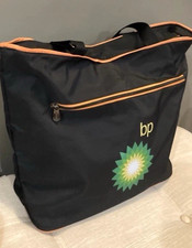 Vintage BP Amoco Corporate Nylon Tote Bag Petroliana Oil Advertising picture