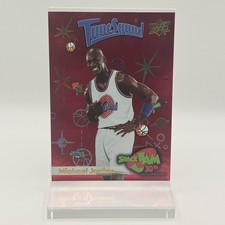 Upper Deck Space Jam 30th Anniversary Michael Jordan Red #/1996 picture