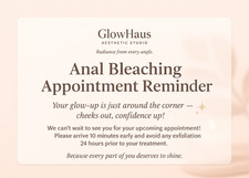 Anal Bleaching Appointment Reminder Prank Postcard - Sent Anonymously To Victim picture