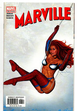 Marville #6 VF+ 8.5 Greg Horn Mary Jane Spider Costume Cover Marvel Comics 2003 picture