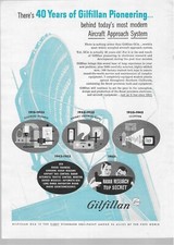 Gilfillan GCA Aircraft Approach System Vintage 1951 Print Ad picture