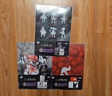 Puella Magi Madoka Magica A4 Clear File 9 Set Bandai Ichiban Kuji Japan picture