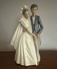 NAO by Lladro “Unforgettable Dance” Bride & Groom Figurine 1247 picture