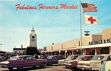 Postcard 1960s California Los Angeles Fabulous Farmer Market CA24-382 picture