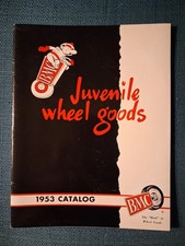 1953 BMC JUVENILE WHEEL GOODS 38 PAGE CATALOG Pedal Drive Toys, Hook & Ladder picture