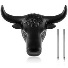 Crowye Junior Very Small Steer Head Roping Dummy with 11'' Horn Spread Comple... picture