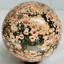 Natural Polished Pink cherry blossom agate BALL Madagascar 3680G ( 8.11LB ) picture