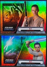 REY 2016 Star Wars Evolution Foil 90 - 91 *QTY picture