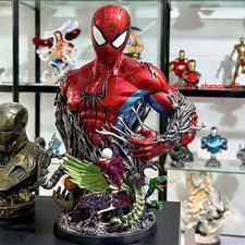 H30CM 1/3 Spider-Man Bust Resin GK Statue Painted Figure Model Collectibles Gift picture