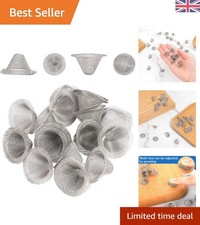 Stainless Steel Mesh Pipe Screens - 40 Pre-Cut Adjustable Filters for Filtration picture