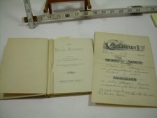 Bridal Souvenir 1892 Samuel Cutler * 1904 Marriage Certificate * hope + poety picture