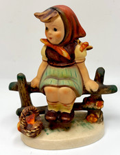 M.I. Hummel 112 3/0 Just Resting TMK 3 Stylized Bee Goebel W Germany 4” picture