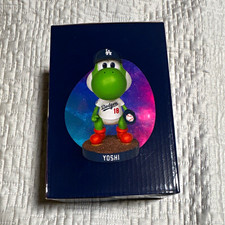 Nintendo Super Mario Yoshi LA Dodgers Baseball Figurine, Original Unopened picture