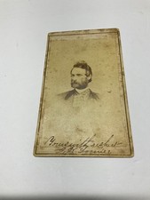 CIVIL WAR CDV UNION OFF J.K. LOVILLE SGN “YOURS WITH RESPECT’ INKED 1865 OHIO picture