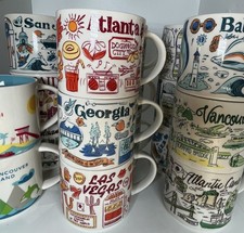 Starbucks collector mugs RARE Been There Series / You Are Here Collection 14oz picture
