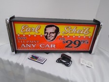 Earl Scheib any car LED Display lighted sign lightbox Wall Light picture