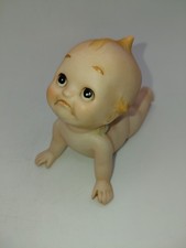 Lefton Kewpie Porcelain Bisque Pouting Baby Figure Vintage Gift From DISNEYLAND picture