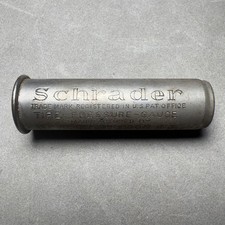 Antique SCHRADER TIRE PRESSURE GAUGE Schrader’s Son,Inc BROOKLYN NY Patents 1916 picture
