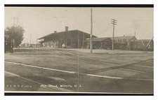 Millville New Jersey Railroad Station Standard Postcard picture
