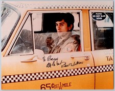 Robert De Niro Taxi Driver Autographed Photo Travis Bickle Signed picture