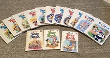 Disney Hardcover Year Books - 1988 To 2001 Lot Of 14. picture