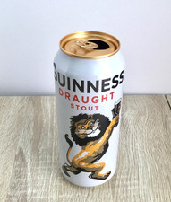 Limited Edition Guiness Draught Stout Beer with Gilroy Lion  - Empty picture