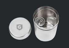 Guardsman Travel Ashtray Ash Can for Car Cupholder with Removable Lid - New picture