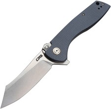 CJRB Kicker Recoil-Lock Blue/Gray G10 Folding D2 Steel Pocket Knife  picture