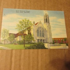 1955 Postcard Dowd Memorial Chapel Boys Town Nebraska Help the Animals picture