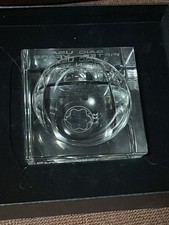 Montblanc Crystal Paperweight / Paper Clip Bowl / Perfect Shape w/ Original Box picture