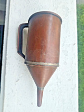 Antique 10'' Copper Funnel Distillery picture